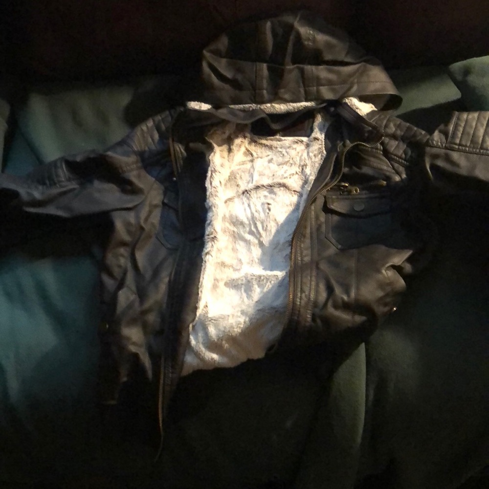 Leather jacket
